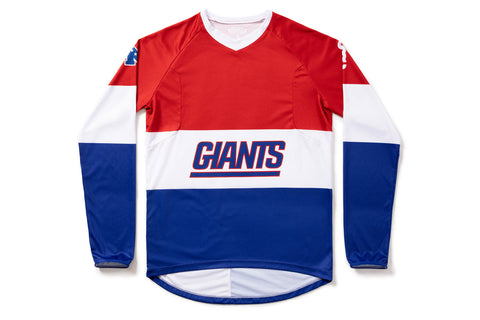 #NFLJ-NYG – NFL Collection | Long Sleeve MTB Jersey – NY Giants (Size Small. Like-New – Washed for Photos)