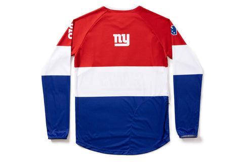 #NFLJ-NYG – NFL Collection | Long Sleeve MTB Jersey – NY Giants (Size Small. Like-New – Washed for Photos)