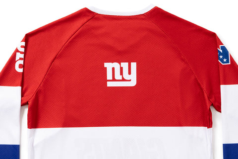 #NFLJ-NYG – NFL Collection | Long Sleeve MTB Jersey – NY Giants (Size Small. Like-New – Washed for Photos)